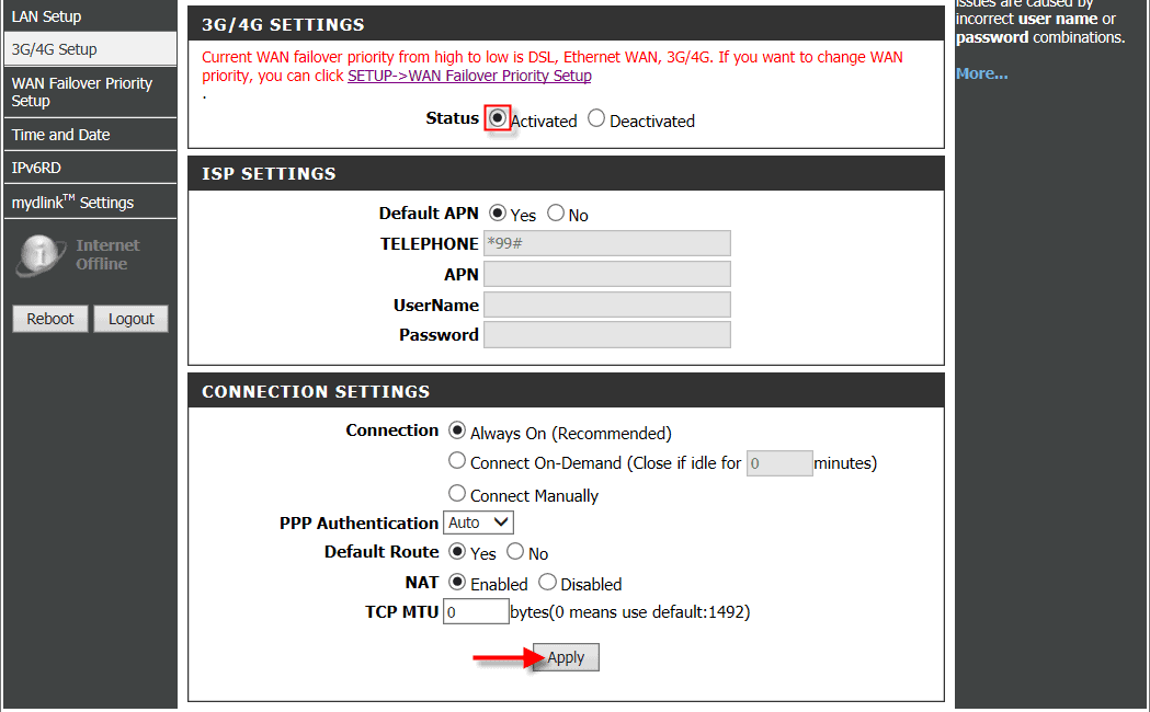 dsl-2877alusb4