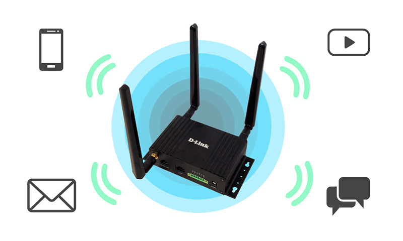 DWM-3010 5G NR Industrial Mobile VPN Router Singapore